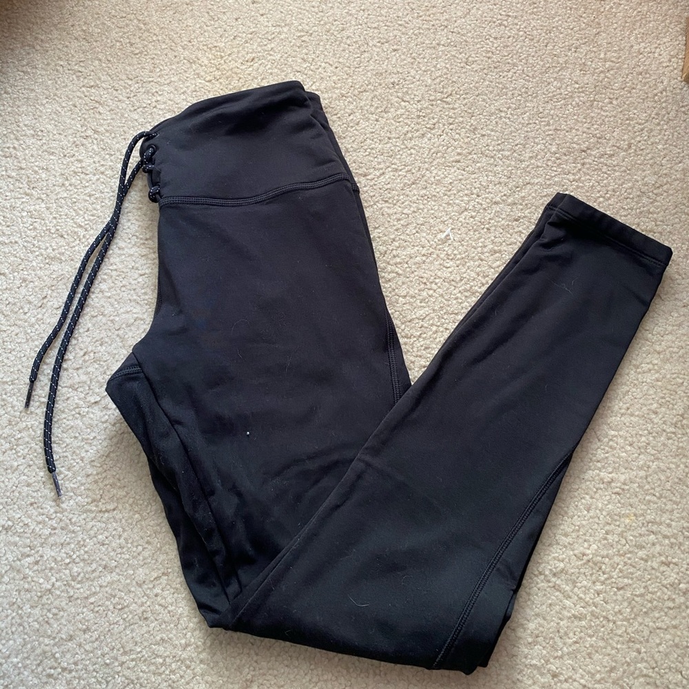 ✨VS PINK COZY FLEECE-LINED LACE UP LEGGINGS✨